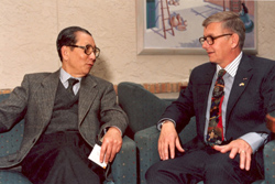Ambassador Bui Diem and Dr. James Reckner